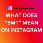 what does SMT mean on Instagram