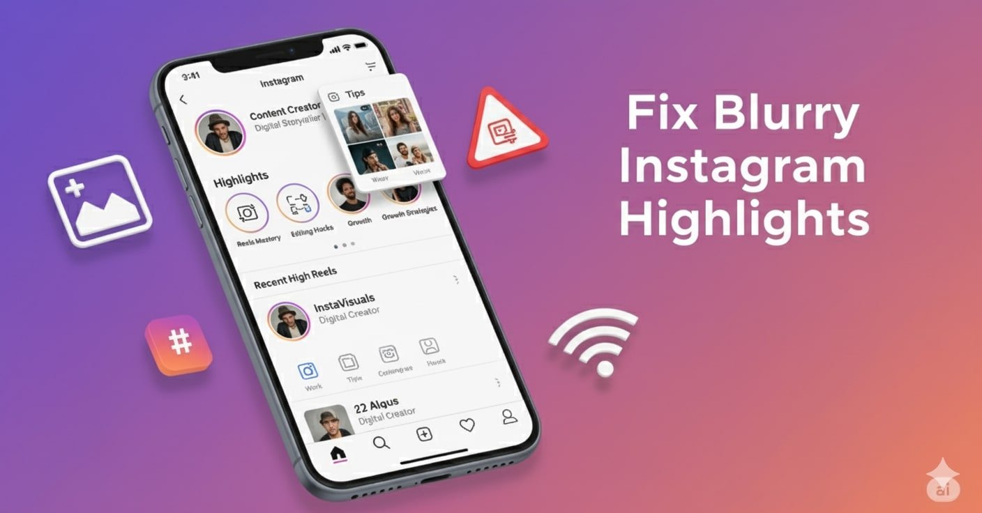 Fix Blurry Instagram Highlights