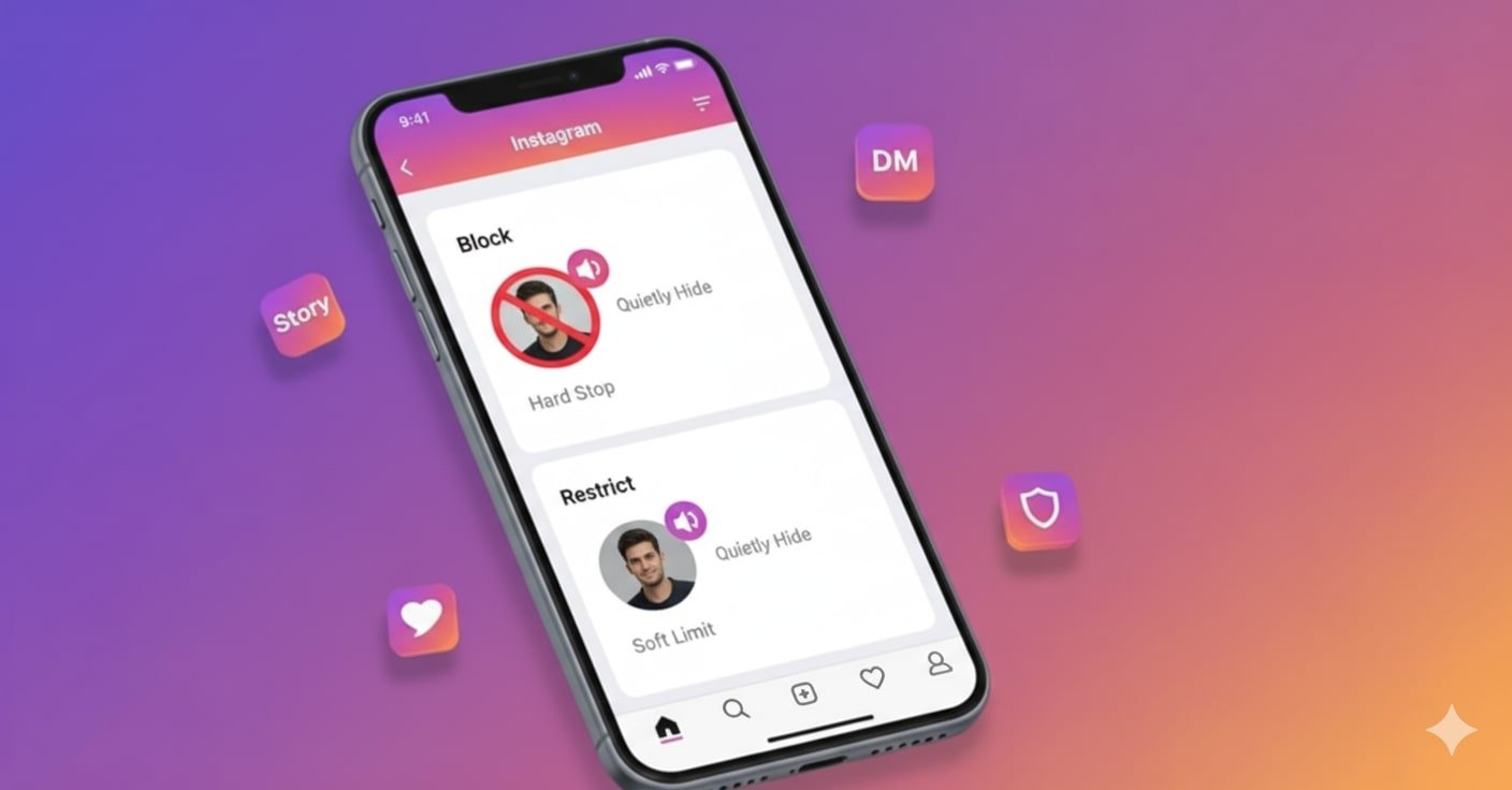 Block vs Mute vs Restrict on Instagram