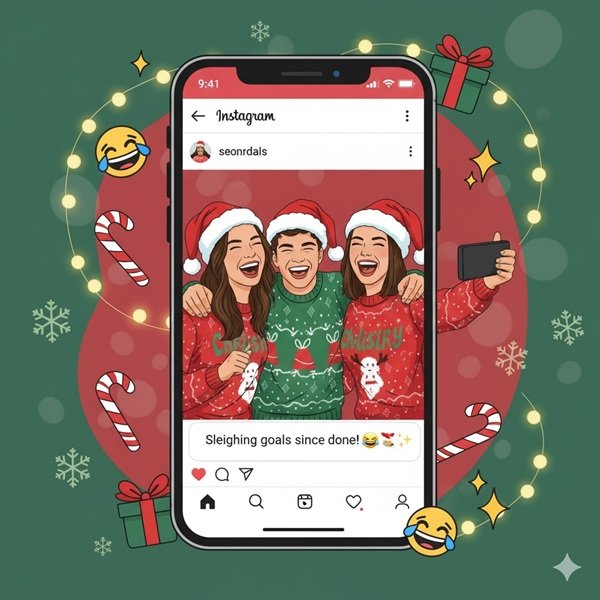Funny Christmas Instagram Captions
